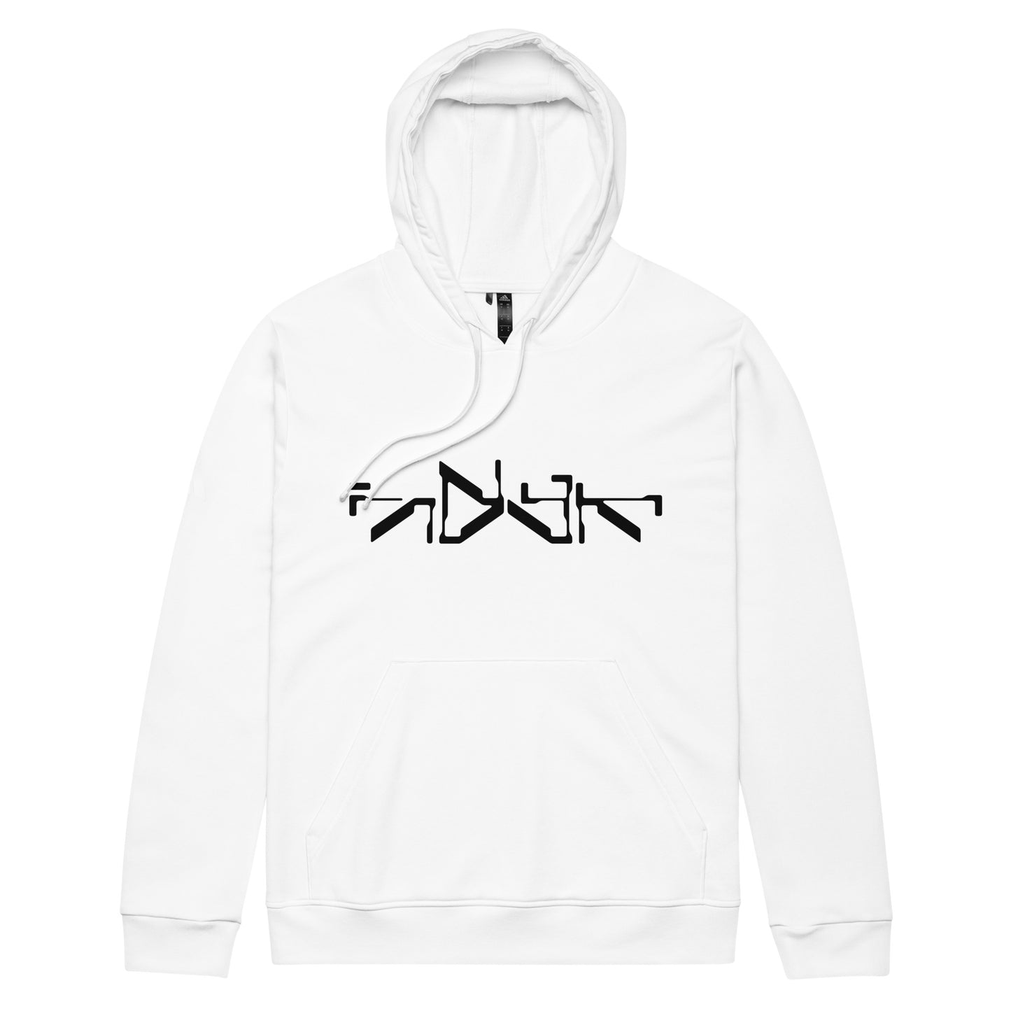 Indek Micr Logo Adidas Fleece Hoodie