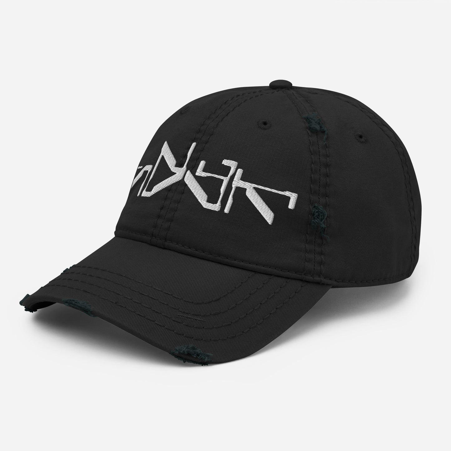 Indek Micr Logo Distressed Dad Hat