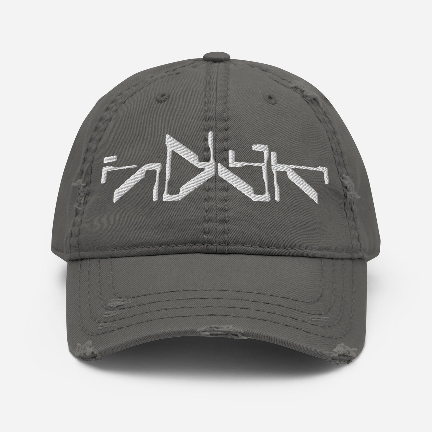 Indek Micr Logo Distressed Dad Hat