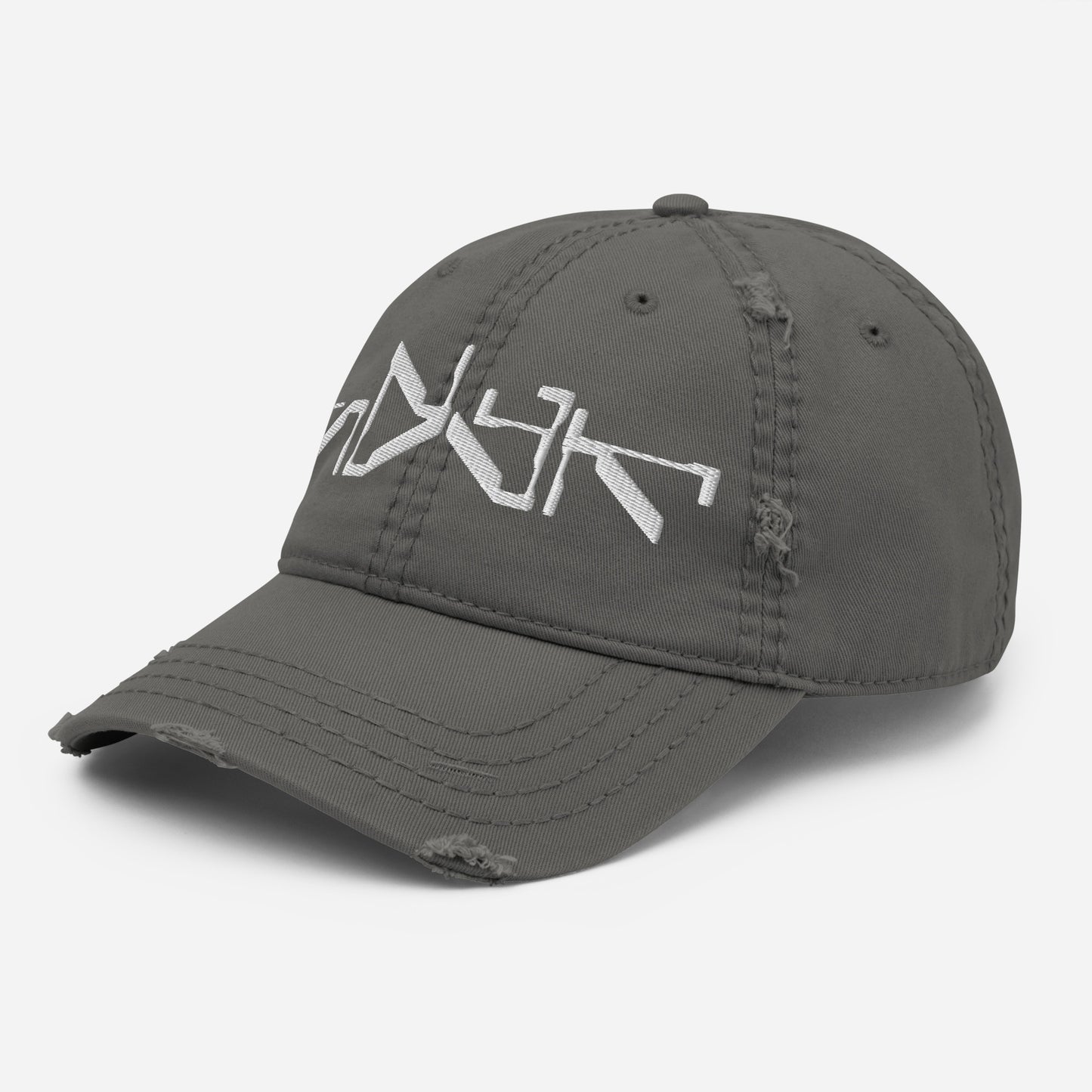 Indek Micr Logo Distressed Dad Hat