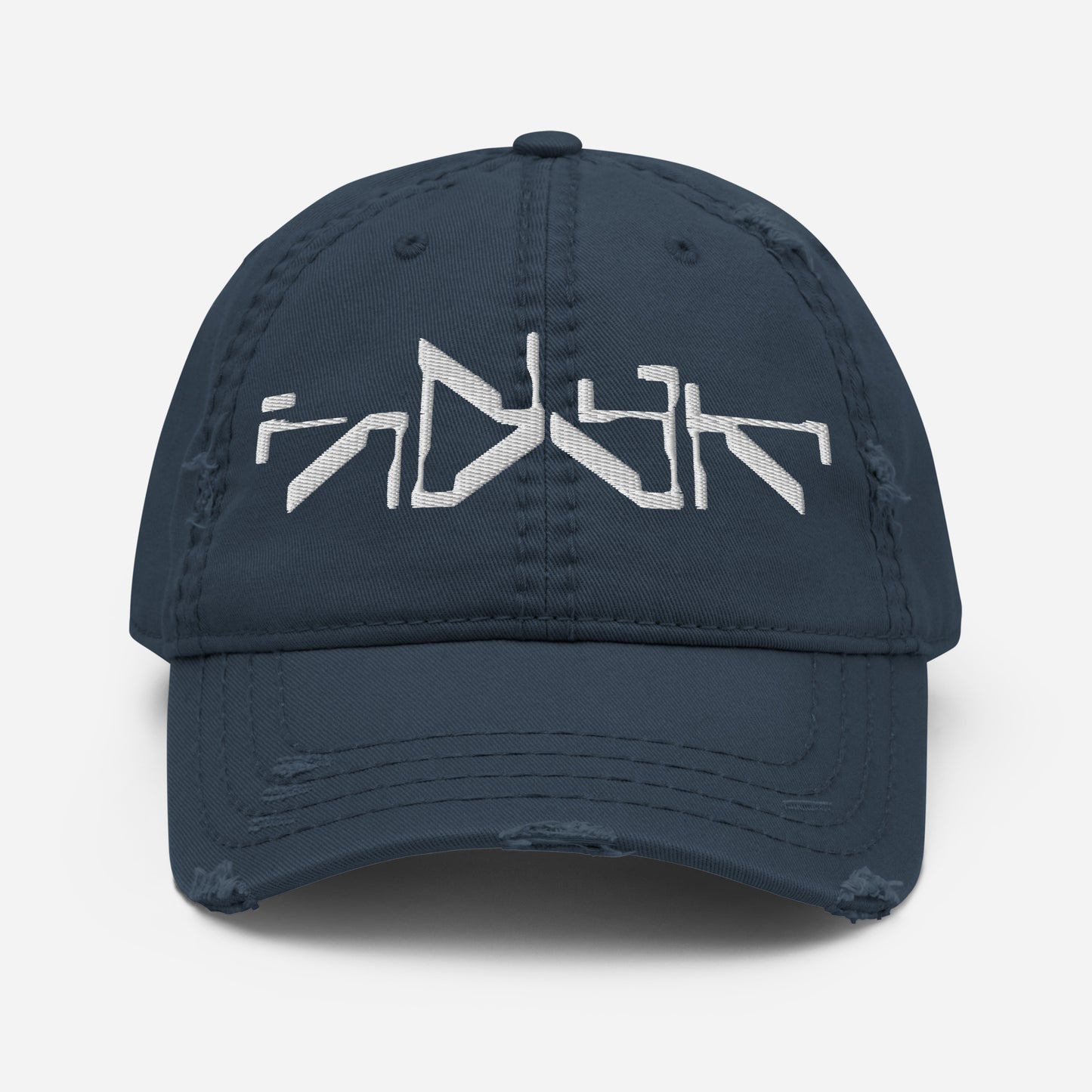 Indek Micr Logo Distressed Dad Hat