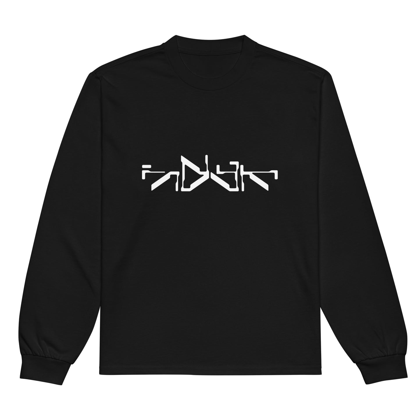 Indek Micr Logo Premium Heavyweight Long Sleeve Shirt